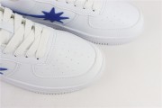 Star White  and Blue sneaker